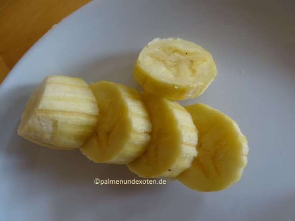 Musa dwarf cavendish Frücht